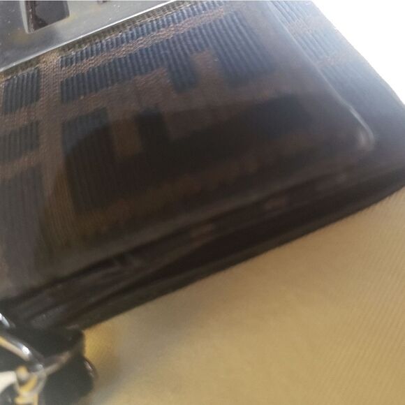 FENDI Zucca FF Monogram Wallet On Chain Crossbody Bag - Picture 6 of 16